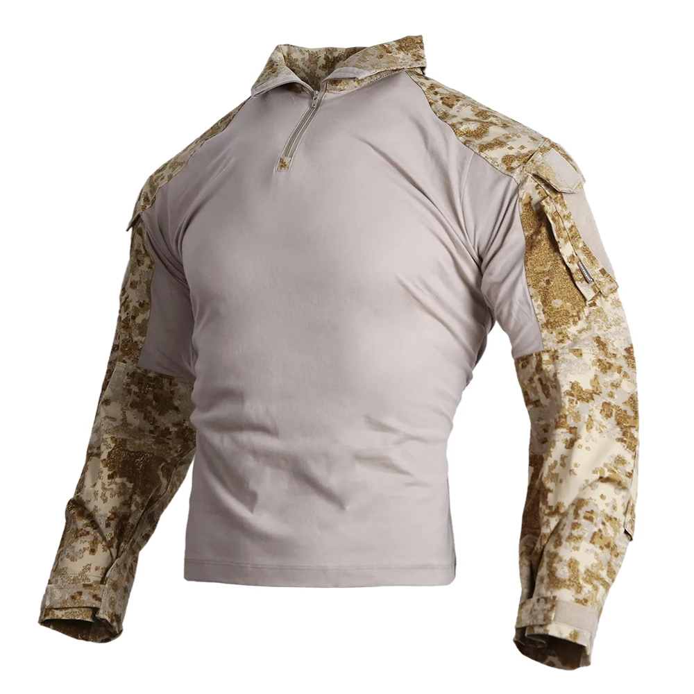 Emersongear, camisetas tácticas de combate G3, camisetas Gen3 para hombre, camiseta de camuflaje, camiseta de manga larga, caza, entrenamiento Airsoft, senderismo SS - imagen 3
