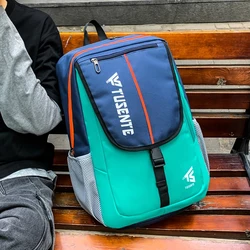 Mochila para raquetas tenis bádminton con bolsillo zapatos y portátil