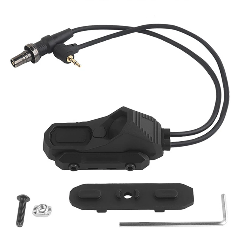 Interruptor de control remoto AXON SF/2.5/enchufe de grúa, interruptor de presión de doble función n-Line linterna PEQ NGAL pulsador láser - imagen 5