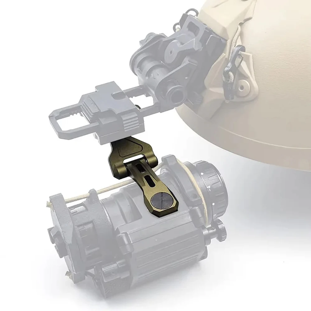 Dispositivo de visión nocturna para caza y deportes al aire libre PVS14, arco y flecha de Metal especial, soporte de tirachinas deslizante ligero - imagen 4