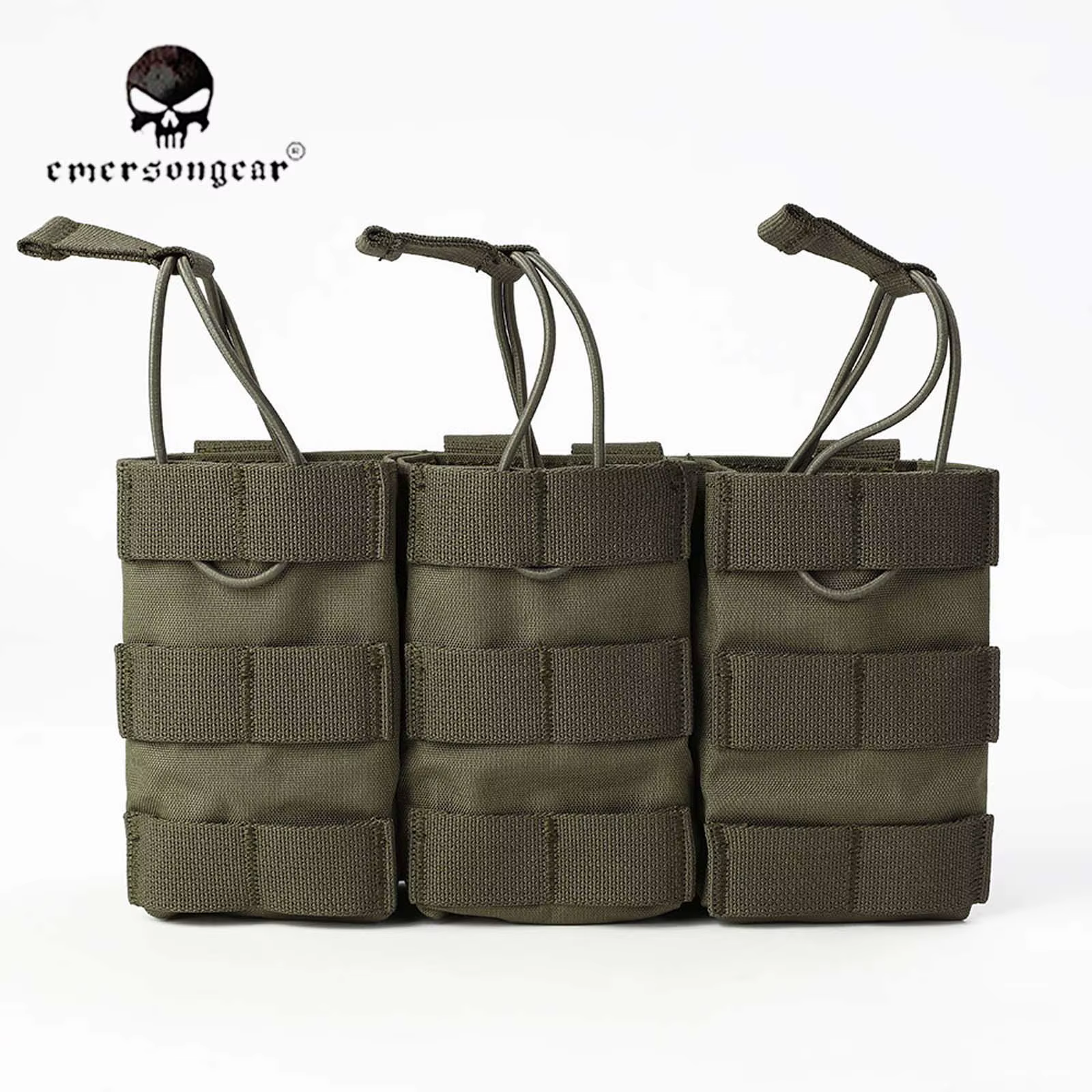 EmersonGear Bolsa portacargadores triple abierta 7.62mm nailon