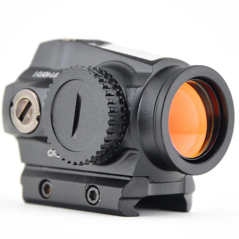 Combo de lupa óptica de punto rojo táctico con Base elevada de alta baja QD, abatible rápido - imagen 5