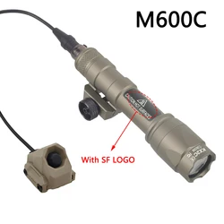 Surefire M600C linterna táctica interruptor presión remoto para riel