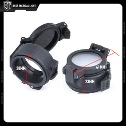 Linterna táctica WADSN M300A LED infrarroja con difusor