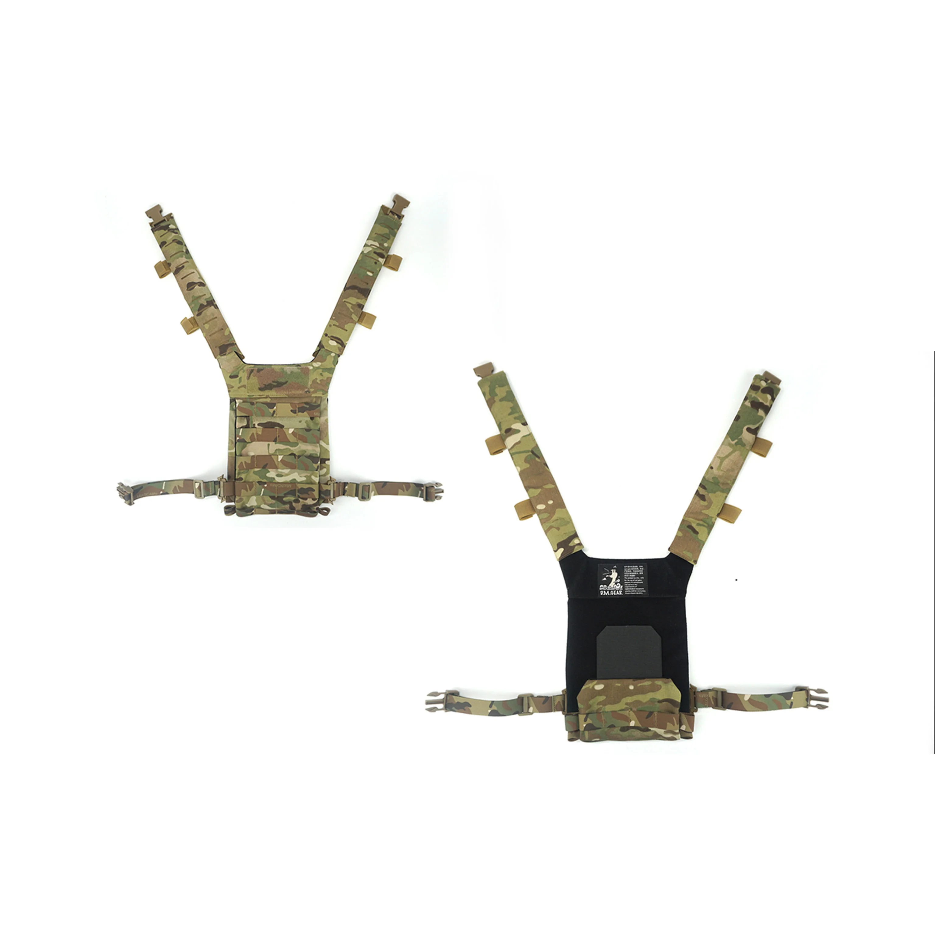 DMGear-Chaleco táctico serie SS D3, placa trasera, correa para el pecho, equipo Molle de caza, soporte de placa de caza, accesorios Airsoft - imagen 5