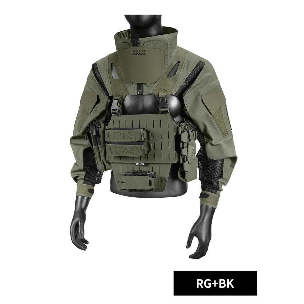 DMGear chaqueta de combate táctica manga larga con bolsillo magnético - imagen 4