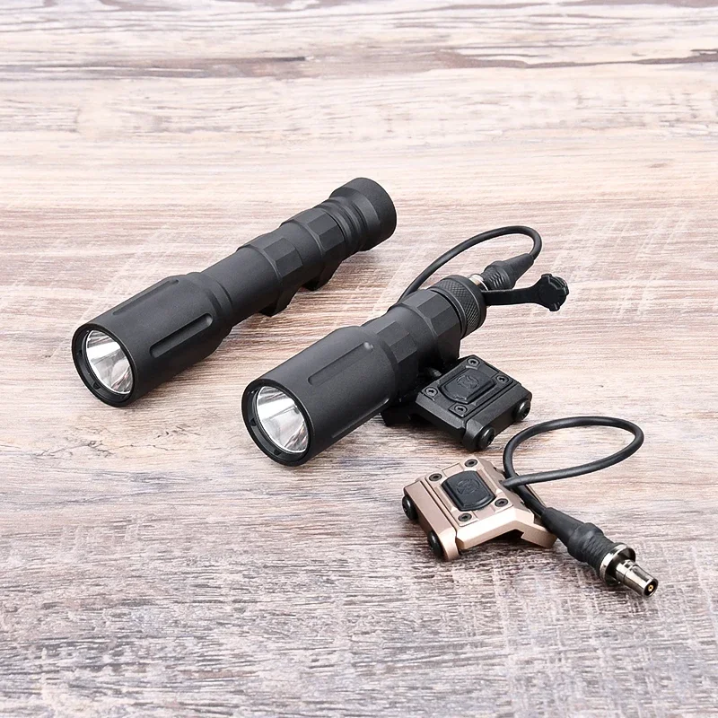 Wadsn-linterna táctica PLH V2 ModButton, interruptor de presión remoto, adecuado para riel de 20mm, 1300 lúmenes, Arma de caza, luz de exploración - imagen 3