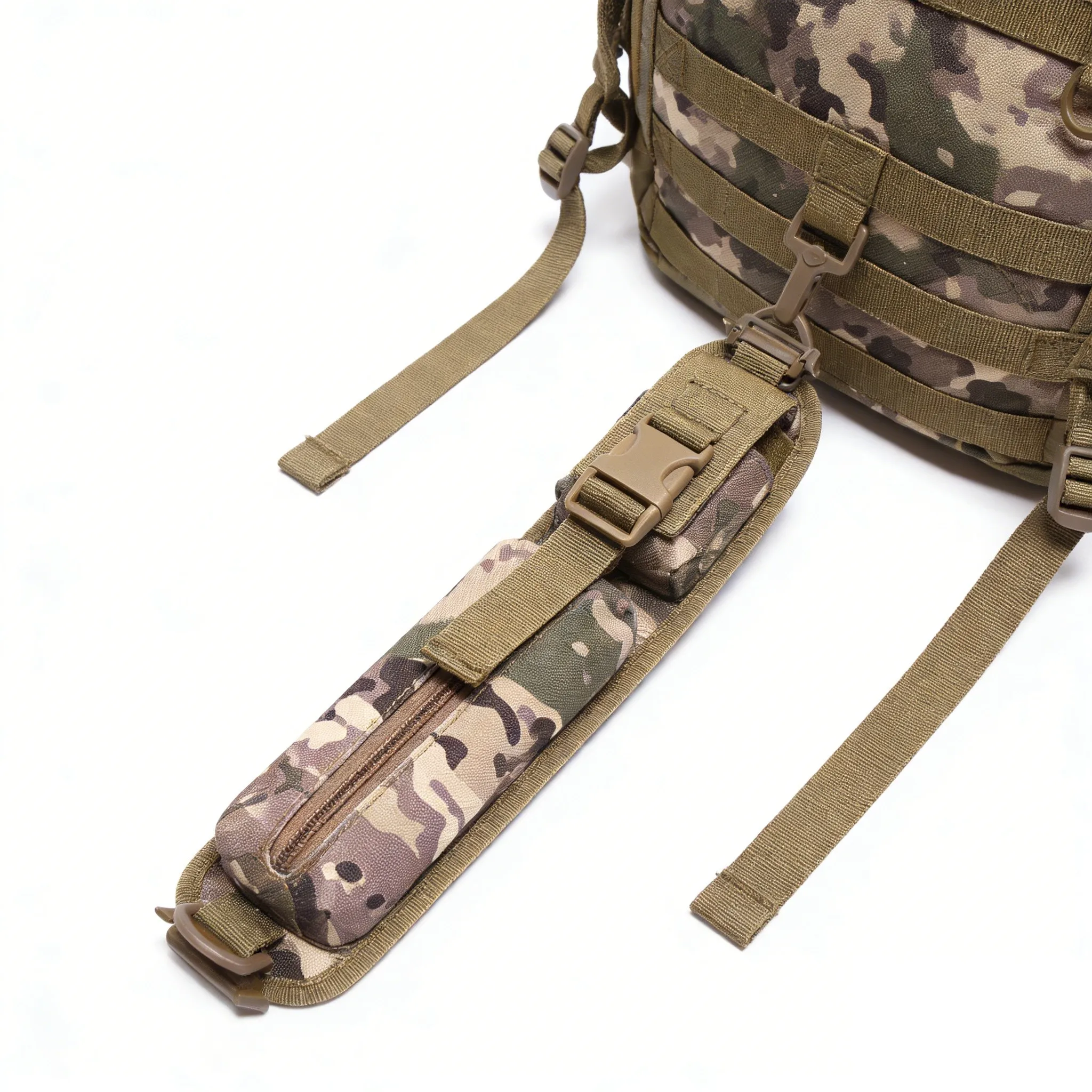 Bolsa de Hombro para Mochila, Bolsa para Artículos Diversos, Bolsa Molle para Linterna, Bolsa de Herramientas EDC, Accesorios para Caza y Camping al Aire Libre - imagen 3