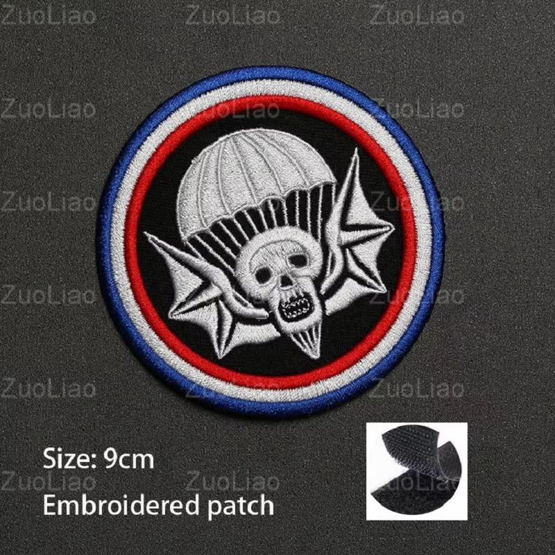 Charreteras militares bordadas 3D – Insignias tácticas de rango - imagen 3