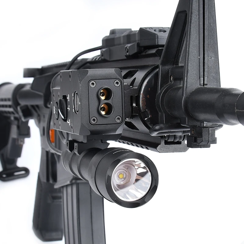 WADSN táctico CQBL rojo/verde/azul/IR láser y Mod Surefir con interruptor remoto Dual Fucntion para luz de caza Airsoft - imagen 2