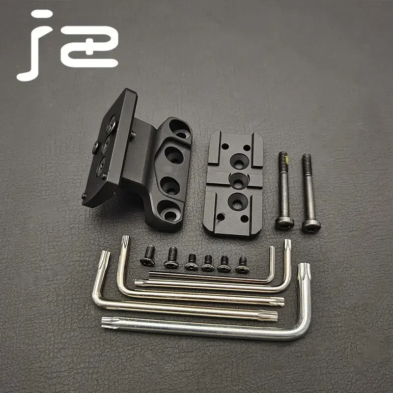 Soporte táctico rápido serie COG con Base óptica compensada RM y juego de placa adaptadora para caza Airsoft TA31 TA11 ACO VCO - imagen 3