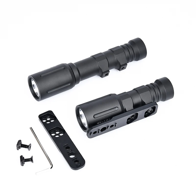 Wadsn-linterna táctica CNC PLHv2 18650 18350, Mlok Keymod, Instalación en línea de compensación, accesorios de luz de exploración de caza Airsoft - imagen 3