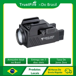 Trustfire GM23 Linterna táctica Picatinny USB recargable
