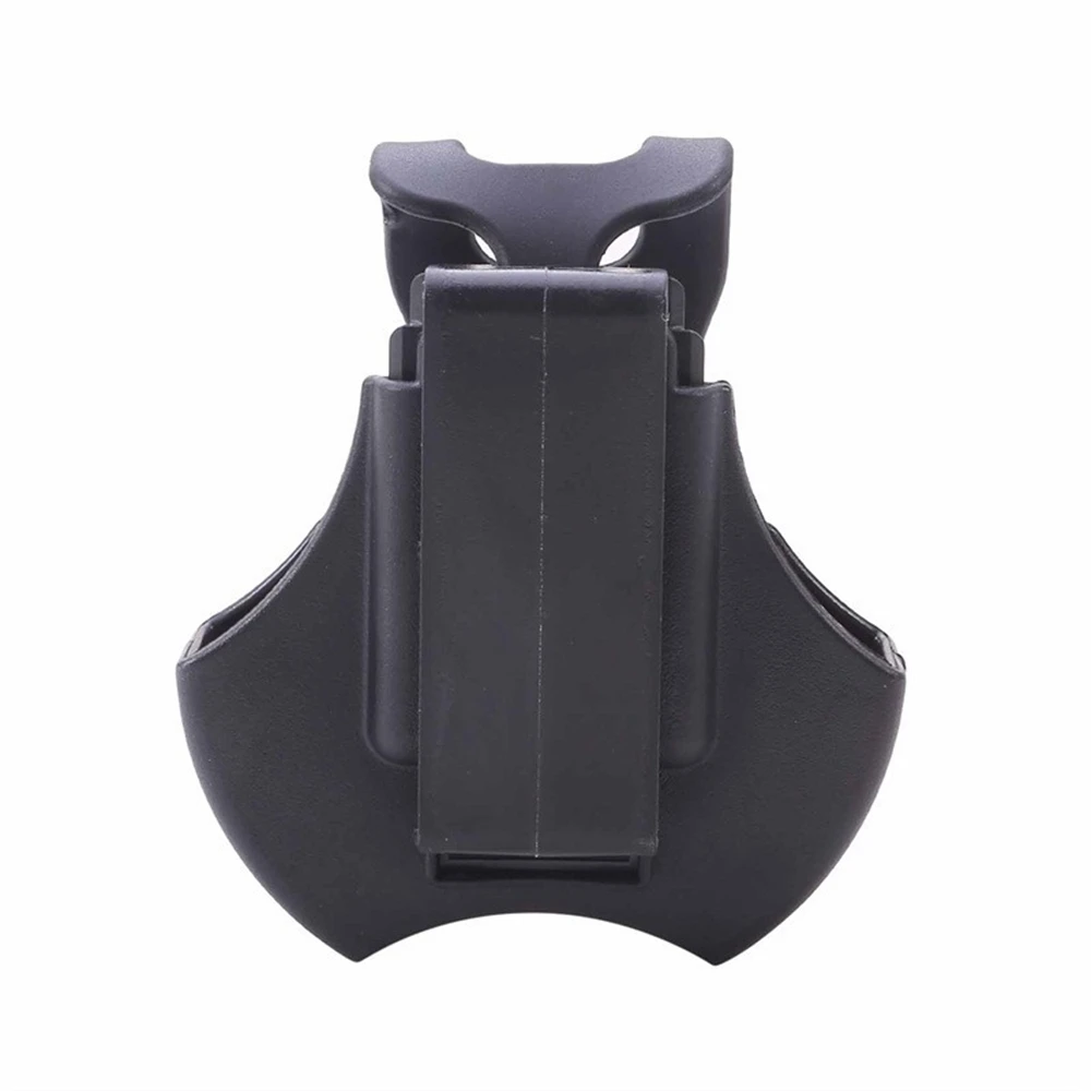 Funda táctica abierta para esposas, funda de nailon con Clip para cinturón, se adapta a esposas estándar para cinturón de 5,5 cm, funda para Airsoft - imagen 3