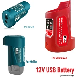 Makita Bosch Milwaukee adaptador cargador USB chaquetas calefactables