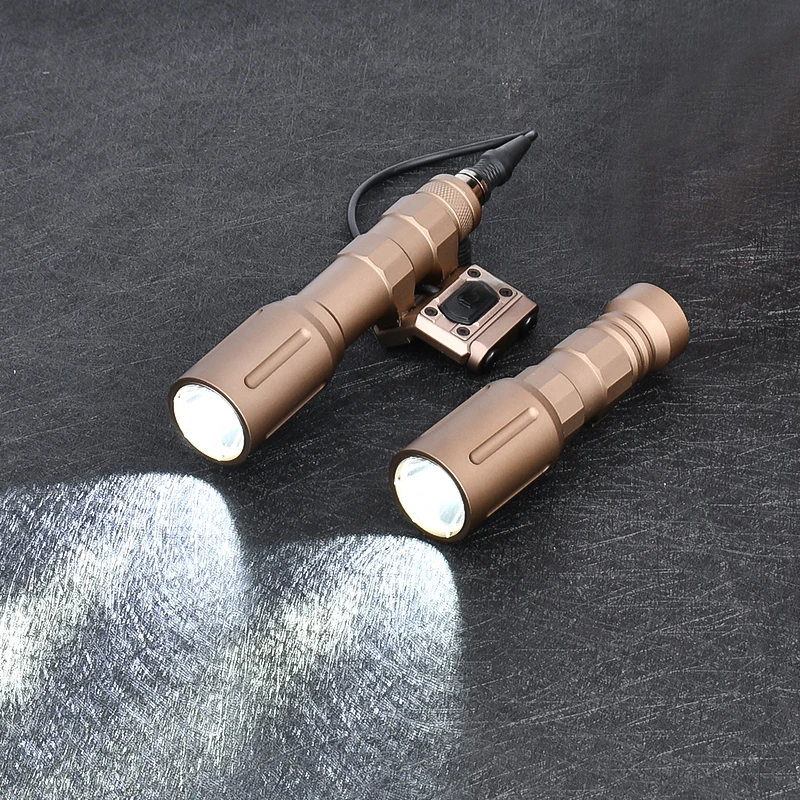 WADSN-linterna de PLH-V2, luz LED para arma de caza, potente foco PLH V2, lámpara de explorador, interruptor de presión compensado de Metal compatible con riel de 20MM - imagen 5