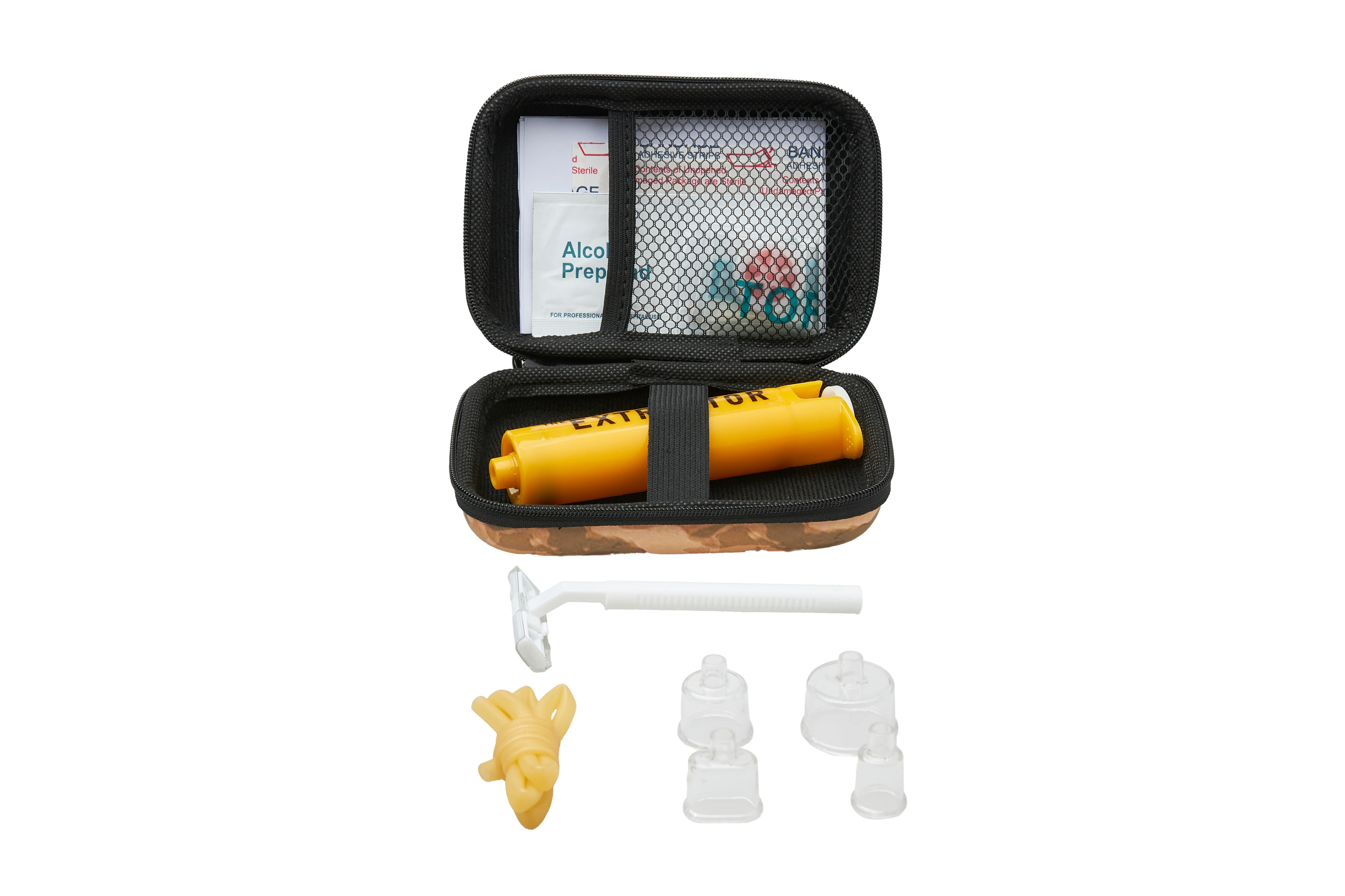 Extractor de Venom al aire libre, bomba de desintoxicación al vacío para insectos, mordedura de serpiente, picaduras de abejas venosas salvajes, supervivencia, rescate, Camping, primeros auxilios - imagen 3