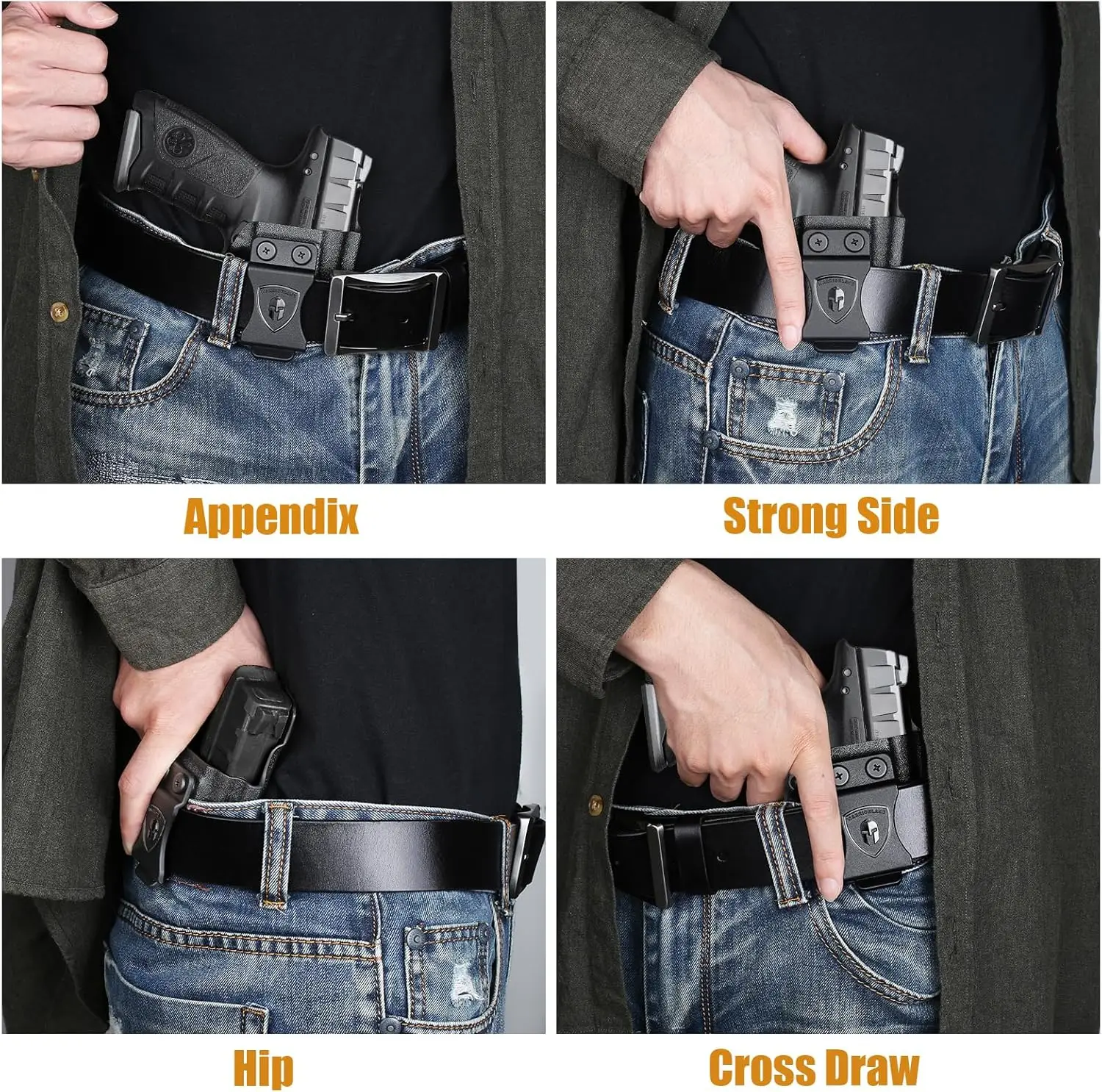Funda Kydex IWB Beretta APX – Porte oculto ajustable mano derecha - imagen 2