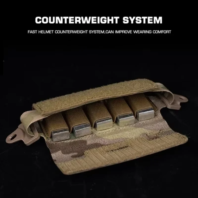 ERQYGRA casco táctico bolsa de contrapeso CS tiro juego de guerra Molle accesorios de sistema herramientas de caza al aire libre equipo deportivo - imagen 3