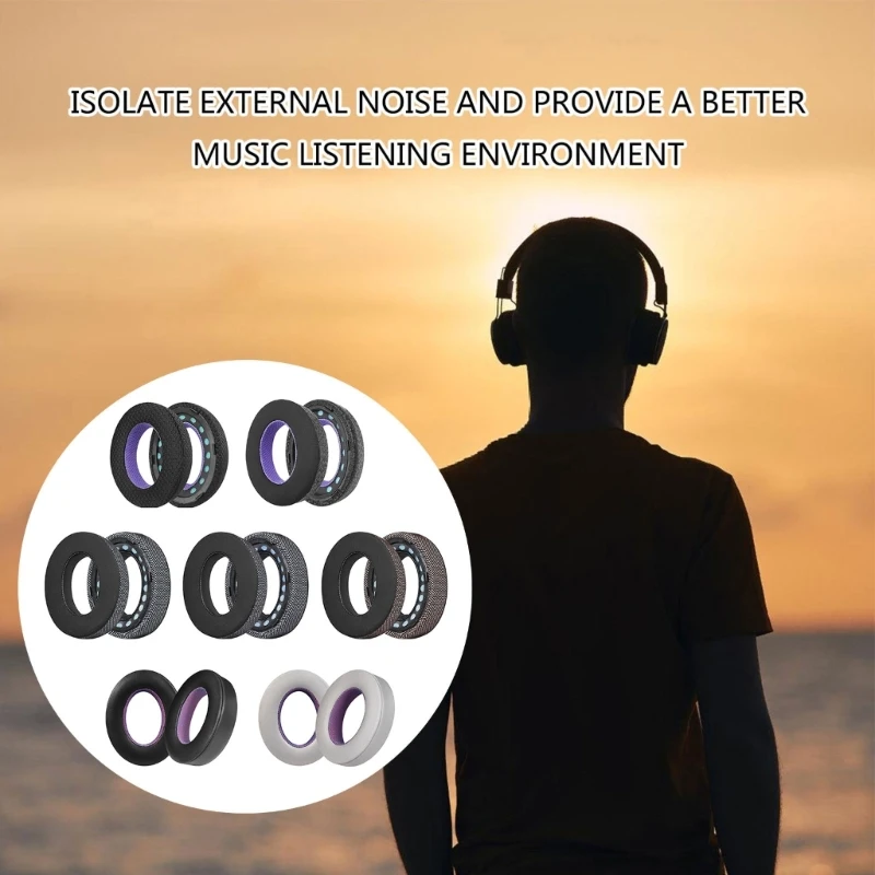 Los cojines oreja reemplazo para 700 (NC700) sobre los auriculares oreja mejora comodidad K1KF - imagen 2