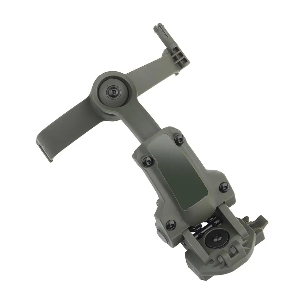 BOOIU adaptador de auriculares para riel de casco táctico, Kit de soporte de auriculares de rotación multiángulo, Compatible con OPS Core ARC/Team Wendy - imagen 5