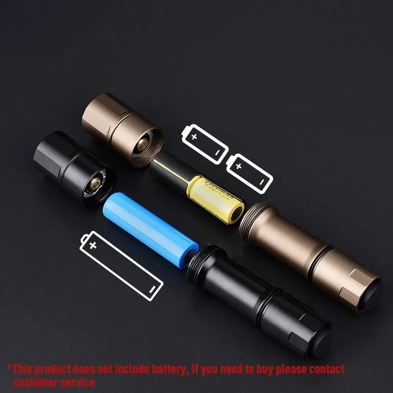 Linterna táctica de nube Defens MCH Hlemet, luz de 1300 lúmenes, lámpara LED blanca para montaje táctico rápido en casco - imagen 5