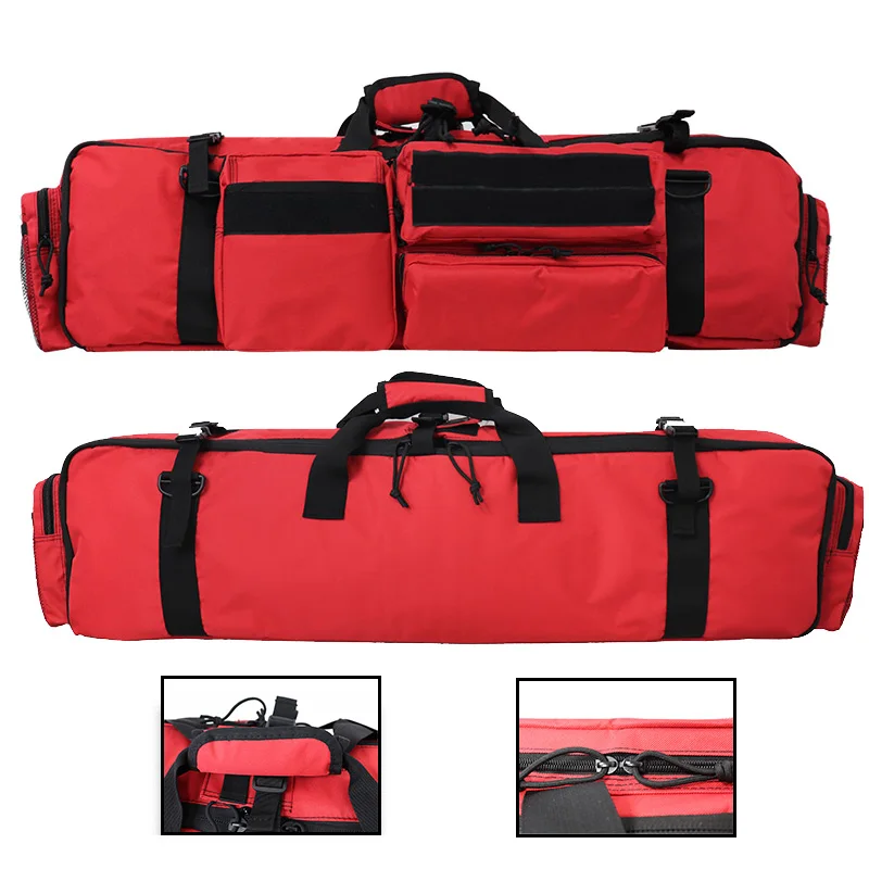 Funda táctica M249 de nailon ripstop para airsoft y caza de campo