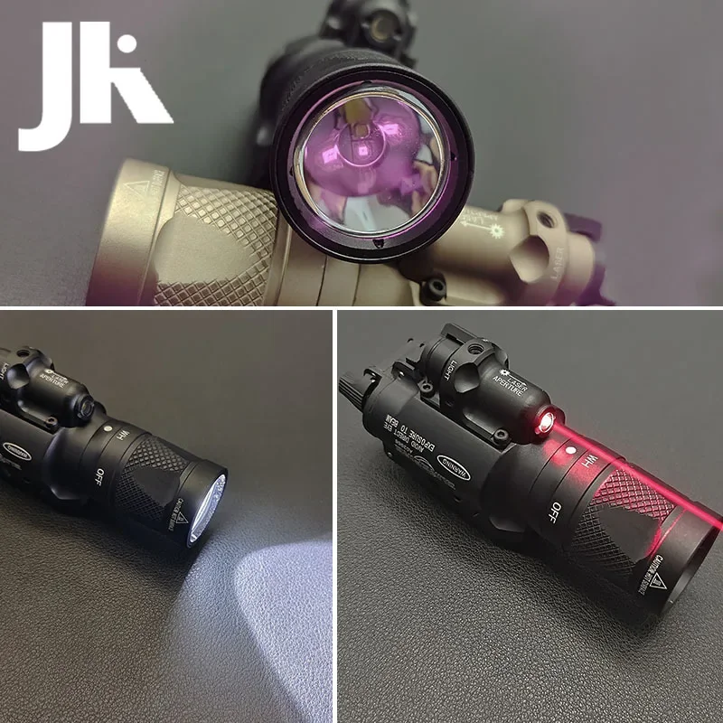 Táctico SF X400 Ultra X400V estroboscópico X400V-IR arma infrarroja X300V X300U pistola luz para Gloc 19 caza arma luz - imagen 4