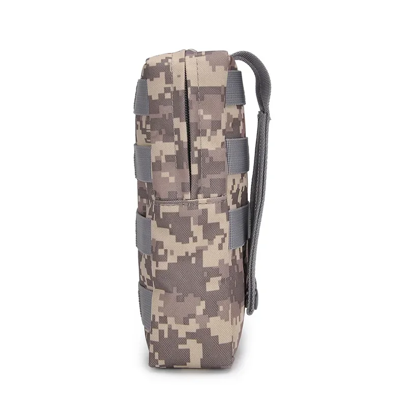 Bolsa táctica Molle Airsoft EDC bolsa de supervivencia viaje deporte al aire libre caza camuflaje teléfono cartera herramienta riñonera - imagen 4
