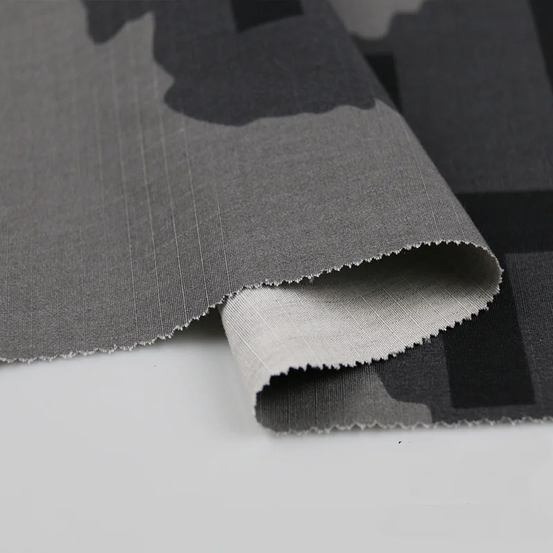 T-BLOCK camuflaje experimental urbano NYCO5050 rejilla de algodón de nailon resistente a desgarros traje de rana táctico tela de ropa - imagen 4