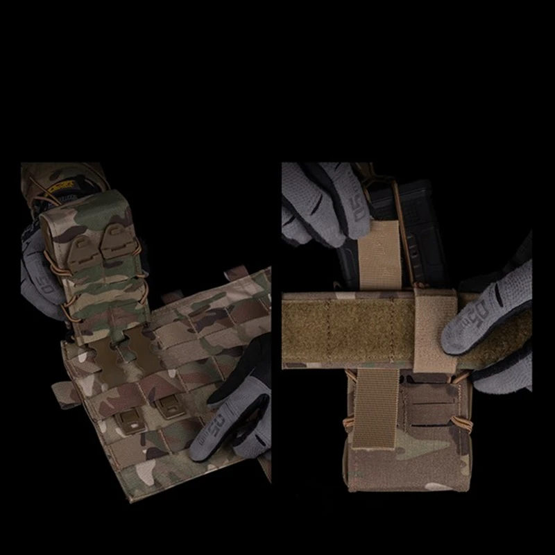 Tiger Full Size V2 7,62/56, bolsa para revistas, bolsa táctica Molle para herramientas, linterna, cuchillo, bolígrafo, bolsa funcional, chaleco, cinturón, riñonera - imagen 4