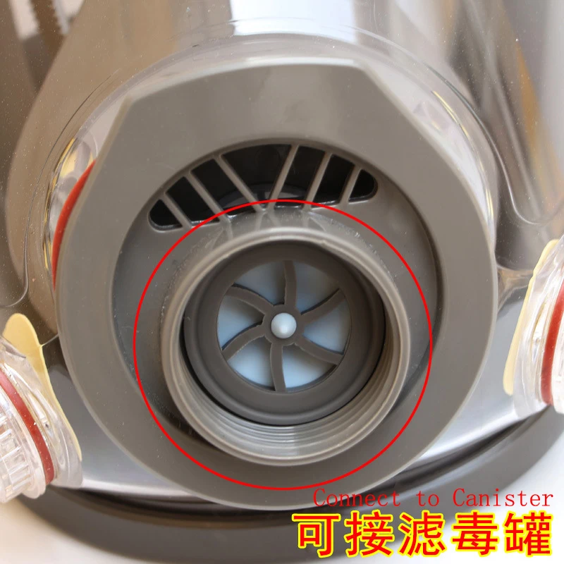 Máscara de Gas 6800 de 3 interfaces, filtro 6001/6002/6004, filtro 2091 5N11, pintura en aerosol de algodón, protección contra formaldehído a prueba de polvo, seguridad - imagen 4