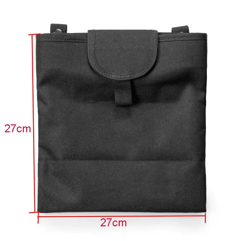 Bolsa plegable táctica Airsoft EDC Molle, bolsa para revistas, caza, Paintball, almacenamiento de reciclaje, munición, riñonera, equipo - imagen 4