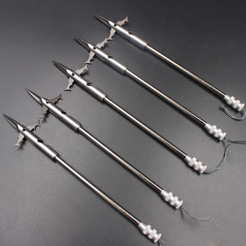 Suministros de tiro al aire libre, alta calidad, 2 piezas, acero inoxidable, tirachinas, tiro con arco, carrete de pesca, herramienta de dardos desmontable - imagen 4