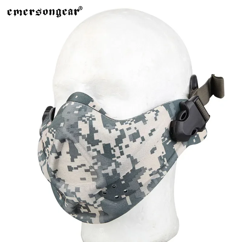 Emersongear-mascarilla de espuma dura de neopreno, casco táctico ligero, protección facial, gorros Airsoft, deportes, senderismo, ciclismo EM6629 - imagen 4