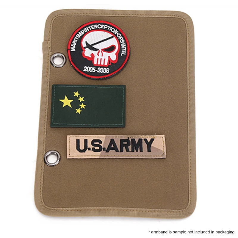 Tablero de exhibición de insignia de moral al aire libre, libro de almacenamiento, insignia de moral, parche táctico, brazalete, gancho y bucle, tela de exhibición de pasta, 4 unids/lote - imagen 3