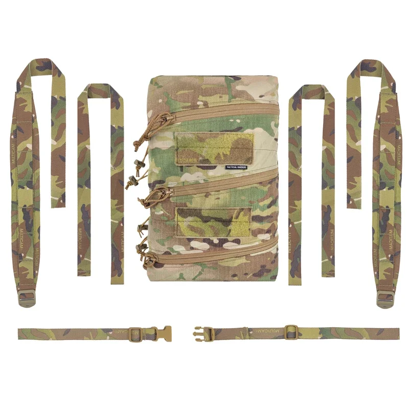 Mochila estilo Airsoft SS, kit médico EDC de asalto táctico, bolsa para caza al aire libre, almacenamiento de supervivencia para ir al trabajo, bolsa Molle 500D - imagen 5