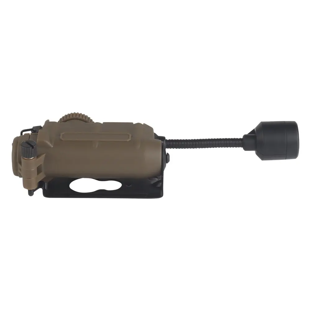 Luz para casco Sidewinder, sistema de 3 monturas, modos de Color infrarrojo IR, linterna ajustable, accesorios para caza al aire libre - imagen 3