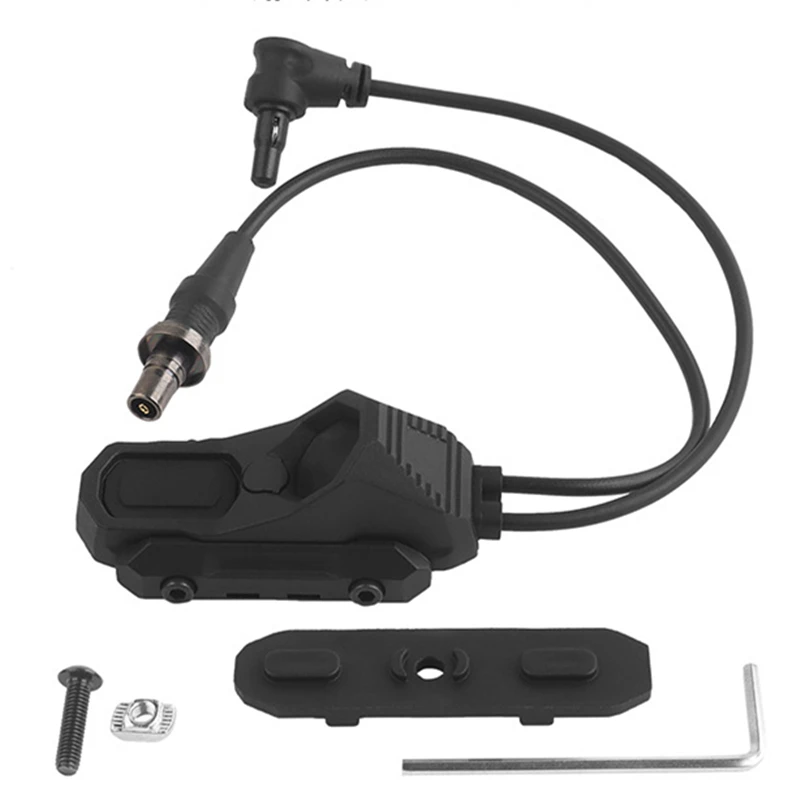 Interruptor de control remoto AXON SF/2.5/enchufe de grúa, interruptor de presión de doble función n-Line linterna PEQ NGAL pulsador láser - imagen 4