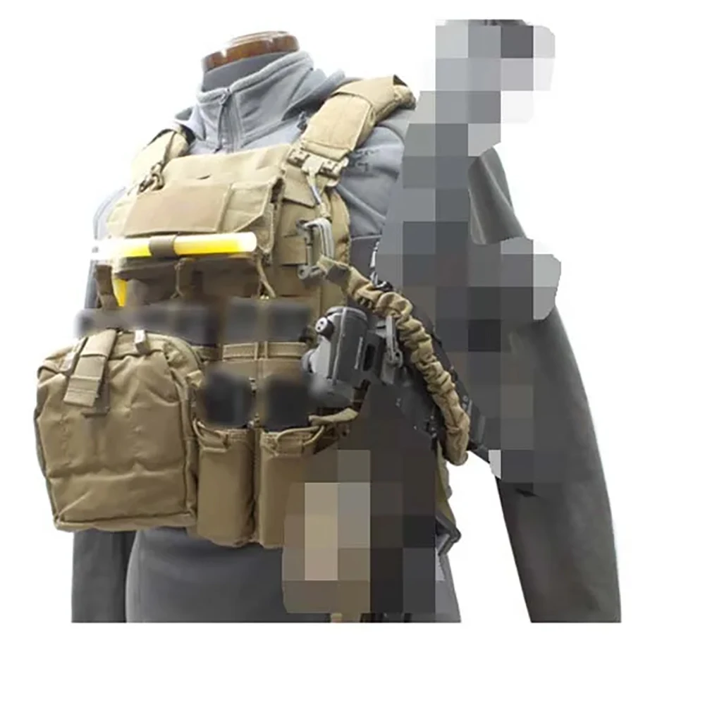 Nuevos accesorios tácticos, cuerda de seguridad para retención de armas, cordón, cinturón de eslinga fijo - imagen 3