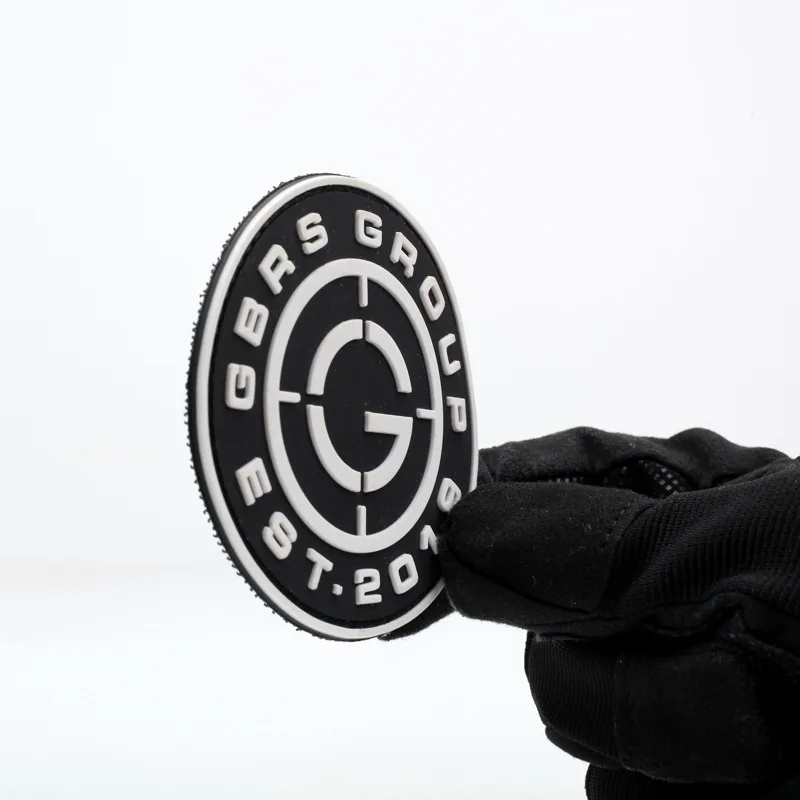 Chaleco táctico Gbrs de 5CM, etiqueta redonda pequeña, parche mágico de Pvc, brazalete, charreteras - imagen 2