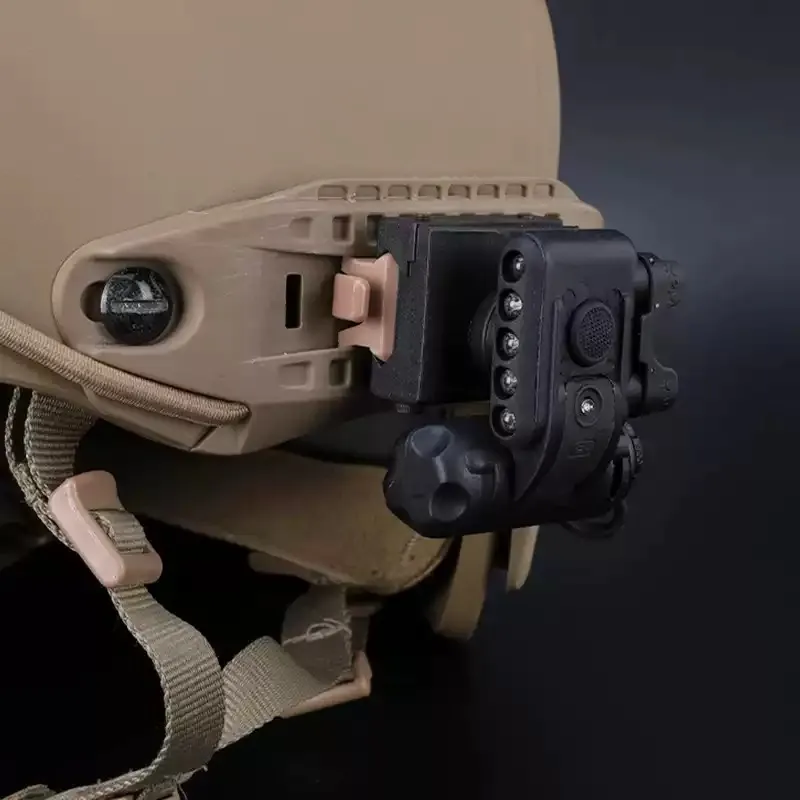 Luz de identificación de iluminación LED infrarroja táctica multifunción HL2 y HL3, riel de casco rápido, mini luz IR para casco - imagen 2