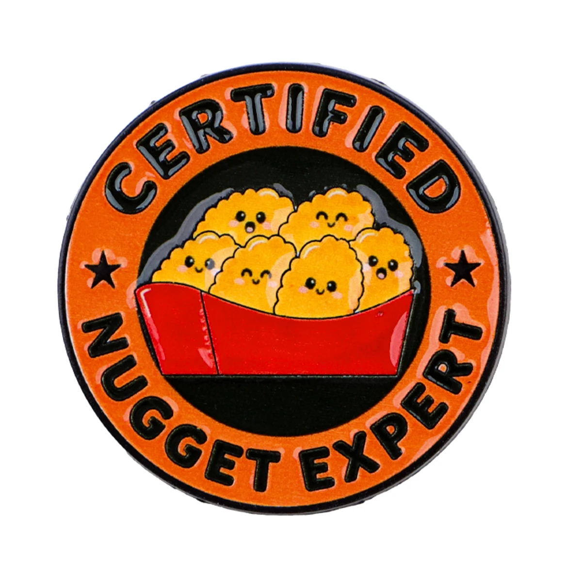 CERTIFIED NUGGET EXPERT-Pin esmaltado para solapa, broches para mujer, alfileres de Metal, mochila, sombrero, insignia, accesorios, decoración de ropa - imagen 3