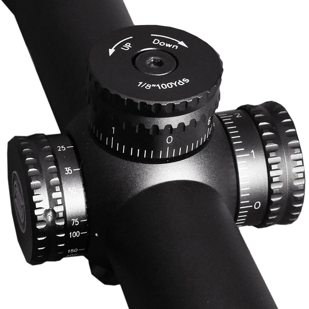 Mira telescópica con retícula de Mil puntos para caza, visor óptico táctico con bloqueo de torreta de paralaje lateral, reinicio, Spina Optics 6-36X56 SF - imagen 5