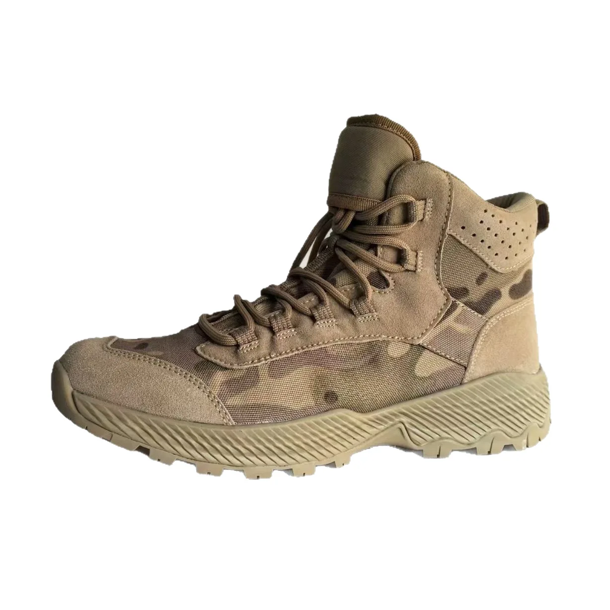 Nuevas botas cortas de combate de fuerzas especiales para hombre, zapatillas tácticas para senderismo al aire libre, montañismo, senderismo, escalada, Camping - imagen 5