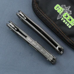 Cuchillo plegable táctico Green Thorn Quantum – Titanio y VG10 para EDC