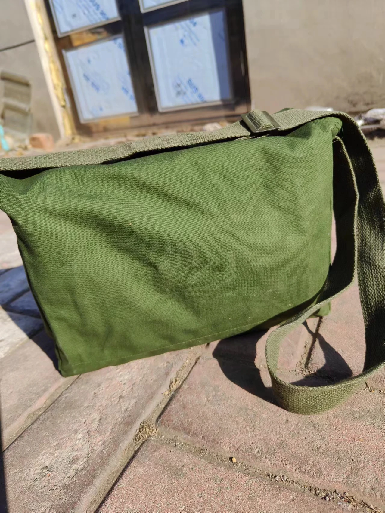 Bolso de máscara de gas para habitación individual al aire libre, bolso de hombro pequeño de lona para habitación individual - imagen 5