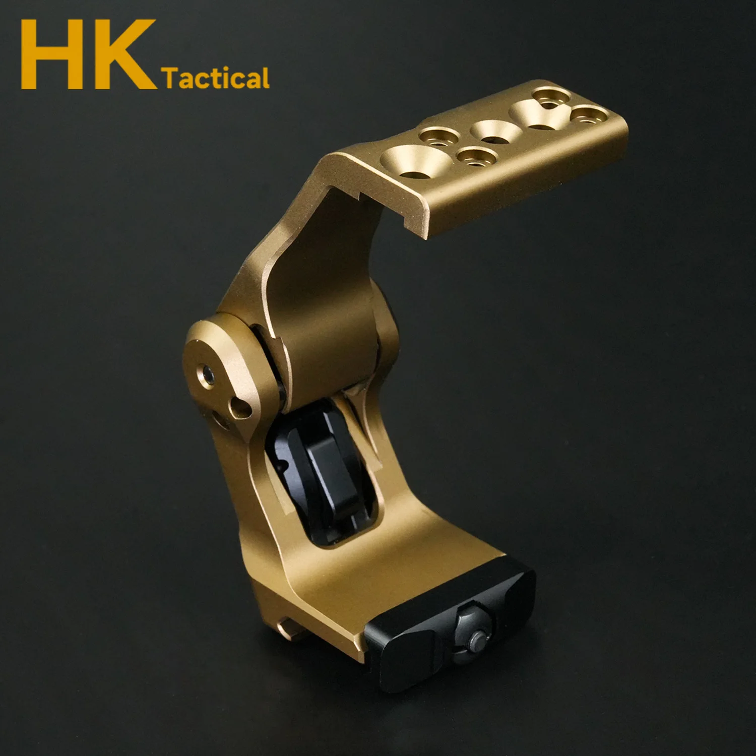 Soporte plegable abatible UN de Metal táctico, nuevo modelo, Base de mira de calidad CNC para G33 G43, montaje óptico de liberación rápida, riel de 21mm - imagen 3