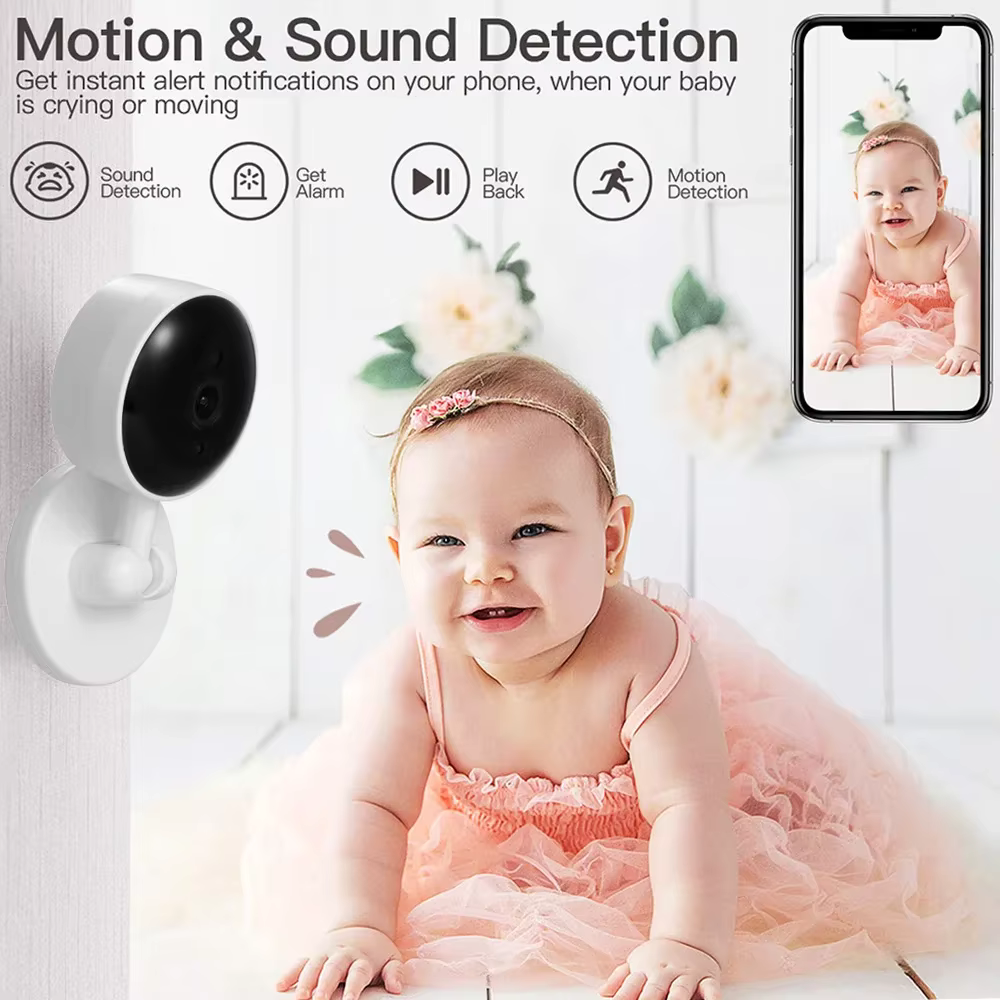 X9 Baby Nanny – Monitor bebé WiFi con cámara HD 1080P y app - imagen 2