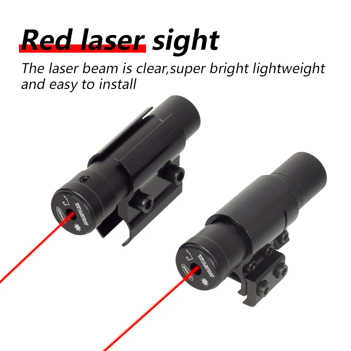 Interruptor táctico ajustable para mira, mira para Rifle, riel, barril, interruptor de presión, montaje de 20mm, mira láser de punto, color rojo y verde - imagen 3